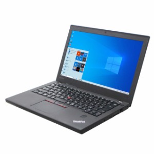 ノートパソコン 中古 lenovo ThinkPad X270 Windows10 64bit WEBカメラ HDMI Core i3 7100U メモリ8GB SSD128GB 無線LAN B5サイズ 175165