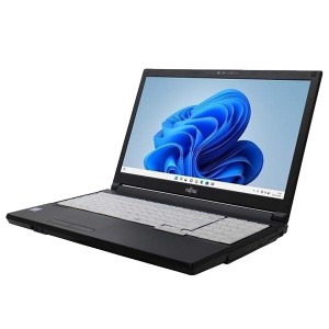 ノートパソコン 中古 富士通 LIFEBOOK A579/A Windows11 64bit WEBカメラ HDMI テンキー Core i3 8145U メモリ8GB SSD256GB 無線LAN A4サ