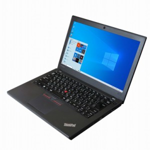 ノートパソコン 中古 lenovo ThinkPad X260 Windows10 64bit Core i7 6600U メモリ4GB SSD128GB 無線LAN WEBカメラ HDMI B5サイズ 200030