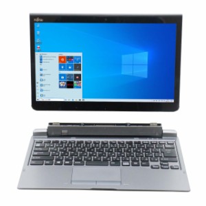 ノートパソコン 中古 富士通 ARROWS Tab Q737/R Windows10 64bit 2in1 WEBカメラ HDMI Core i7 7600U メモリ8GB SSD128GB 無線LAN B5サイ