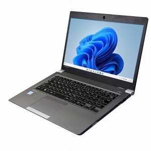 ノートパソコン 中古 東芝 dynabook R63/M Windows11 64bit WEBカメラ HDMI Core i5 8250U メモリ8GB SSD128GB 無線LAN B5サイズ 4017400