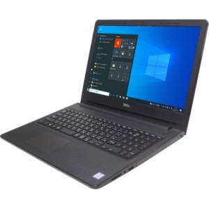 ノートパソコン 中古 DELL Inspiron 3567 Windows10 64bit Core i3 7020U メモリ8GB SSD480GB 無線LAN WEBカメラ HDMI テンキー A4サイズ