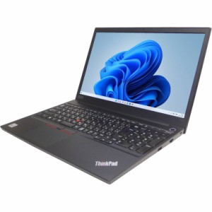 ノートパソコン 中古 lenovo ThinkPad E15 Windows11 64bit Core i5 10510U メモリ8GB SSD128GB 無線LAN WEBカメラ HDMI テンキー A4サイ