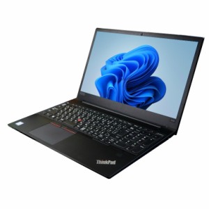 ノートパソコン 中古 lenovo ThinkPad E580 Windows11 64bit WEBカメラ HDMI テンキー Core i3 8130U メモリ8GB HDD500GB 無線LAN A4サイ