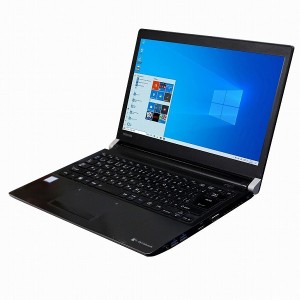 ノートパソコン 中古 東芝 dynabook R73/H Windows10 64bit Core i3 7100U メモリ8GB SSD128GB 無線LAN HDMI B5サイズ 20020325