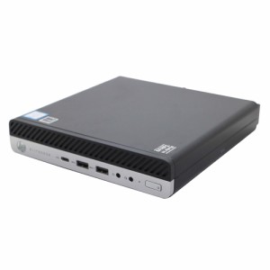 デスクトップパソコン 中古 HP ProDesk 800 G4 DM 35W 単体 超小型デスク Windows11 64bit Core i5 8500T メモリ16GB SSD256GB 1240974