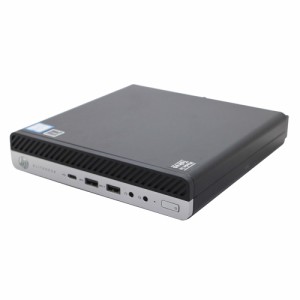 デスクトップパソコン 中古 HP ProDesk 800 G4 DM 35W 単体 超小型デスク Windows11 64bit Core i5 8500T メモリ16GB SSD256GB 1240975