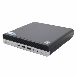 デスクトップパソコン 中古 HP ProDesk 800 G4 DM 35W 単体 超小型デスク Windows11 64bit Core i5 8500T メモリ16GB SSD256GB 1240976