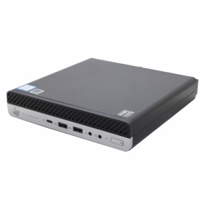 デスクトップパソコン 中古 HP ProDesk 800 G4 DM 35W 単体 超小型デスク Windows11 64bit Core i5 8500T メモリ16GB SSD256GB 1240977
