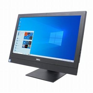 一体型パソコン 中古 DELL OPTIPLEX 5250 AIO 一体型PC Windows10 64bit WEBカメラ HDMI Core i3 7100 メモリ8GB HDD500GB フルHD 123132