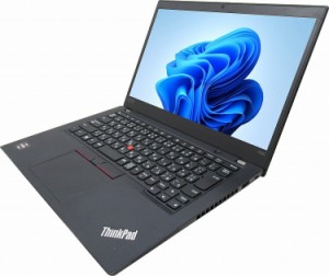 ノートパソコン 中古 lenovo ThinkPad X395 Windows11 64bit Ryzen3 Pro 3300U メモリ8GB SSD256GB 無線LAN WEBカメラ HDMI B5サイズ 175