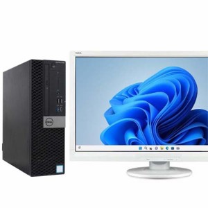 デスクトップパソコン 中古 DELL OPTIPLEX 5060 SFF 液晶セット Windows11 64bit Core i5 8500 メモリ8GB SSD500GB 1241028