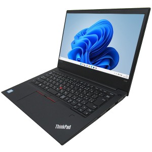 ノートパソコン 中古 lenovo ThinkPad E490 Windows11 64bit WEBカメラ HDMI Core i5 8265U メモリ8GB SSD128GB 無線LAN A4サイズ フルHD