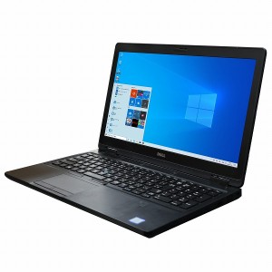 ノートパソコン 中古 DELL LATITUDE 5580 Windows10 64bit WEBカメラ HDMI テンキー Geforce 940MX Core i7 7820HQ メモリ8GB SSD256GB 