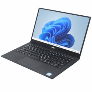 ノートパソコン 中古 DELL XPS 13 9360 Windows11 64bit WEBカメラ Core i5 8250U メモリ8GB SSD256GB 無線LAN B5サイズ フルHD 1706604