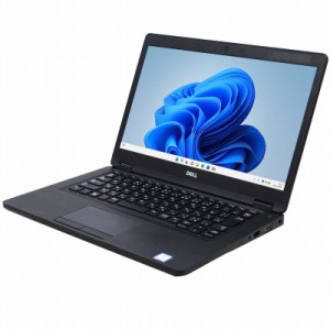 ノートパソコン 中古 DELL LATITUDE 5490 Windows11 64bit WEBカメラ HDMI Core i5 8350U メモリ8GB SSD256GB 無線LAN A4サイズ フルHD 1