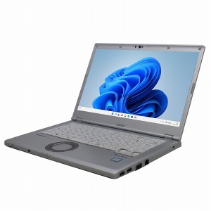 ノートパソコン 中古 Panasonic Let'sNote CF-LV7 Windows11 64bit Core i7 8650U メモリ16GB SSD512GB 無線LAN WEBカメラ HDMI A4サイズ