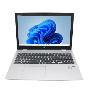 ノートパソコン 中古 HP ProBook 650 G4 Windows11 64bit WEBカメラ HDMI テンキー Core i3 8130U メモリ8GB SSD240GB 無線LAN A4サイズ 