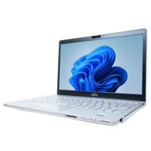 ノートパソコン 中古 富士通 LIFEBOOK SH75/B3 Windows11 64bit WEBカメラ HDMI Core i5 8250U メモリ8GB SSD128GB 無線LAN B5サイズ フ