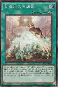 遊戯王カード 星遺物の守護竜(シークレットレア) QUARTER CENTURY CHRONICLE side：PRIDE（QCCP） | 永続魔法  シークレット レア