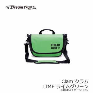 ストリームトレイル CLAM クラム LIME ライムグリーン　/釣具 釣り バッグ バス釣り エギング シーバス ショルダー カバン　【釣具　釣り