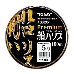 東レ トヨフロン プレミアム船ハリス 6号 6号　【釣具 釣り具】