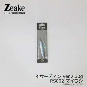 ジーク Rサーディン Ver.2 30g RS002 マイワシ　/ ソルトルアー メタルジグ  フロント W段差フック　【釣具 釣り具】