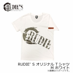 ルーディーズ RUDIE’S オリジナル Tシャツ M ホワイト　【釣具 釣り具】