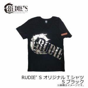 ルーディーズ RUDIE’S オリジナル Tシャツ S ブラック　【釣具 釣り具】