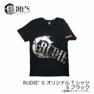 ルーディーズ RUDIE’S オリジナル Tシャツ S ブラック　　【釣具　釣り具】