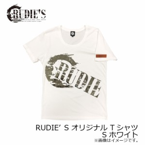 ルーディーズ RUDIE’S オリジナル Tシャツ S ホワイト　【釣具 釣り具】