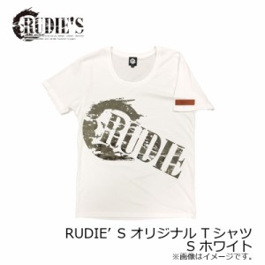 ルーディーズ RUDIE’S オリジナル Tシャツ S ホワイト　　【釣具　釣り具】