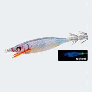 デュエル EZ-ベイト 80mm ブルー夜光リアルキビナゴ / イカ釣り 船イカ スッテ　【釣具 釣り具】