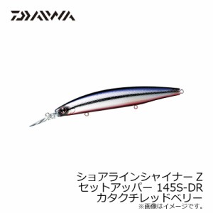 ダイワ ショアラインシャイナーZ セットアッパー 145S-DR カタクチレッドベリー / シーバス ロングリップミノー スローシンキング 小沼正