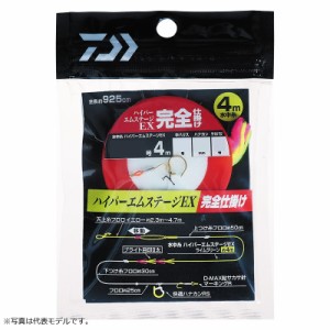 ダイワ ハイパーエムステージEX 完全仕掛 水中糸4m 0.125 / 鮎釣り 仕掛け オールメタル