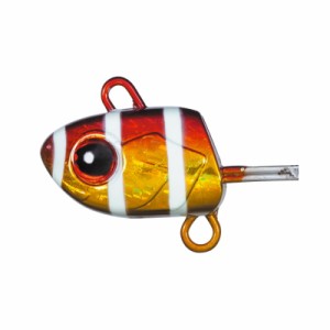 メジャークラフト 太刀魚道場舟テンヤ巻掛 （TADF-TENYA巻）40号 150g  #5 縞紅（ゼブラレッド）　【釣具　釣り具】