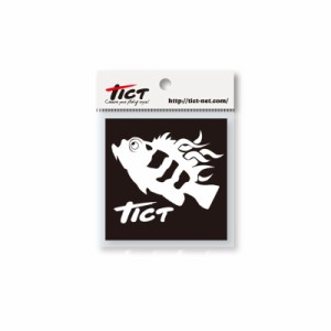 ティクト TICTロゴ　カッティングステッカー　メバル　【釣具 釣り具】