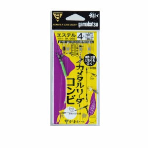 がまかつ イカメタルリーダーコンビ　4　【釣具　釣り具】