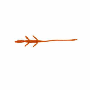 ジャッカル ビンビン ワームトレーラー 鯛コームピン F006 オレンジゴールドフレーク　【釣具 釣り具】