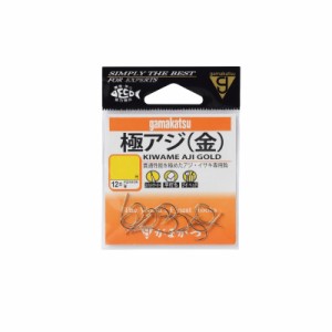 がまかつ 極(キワメ)アジ 11号 金 金 11　【釣具 釣り具】