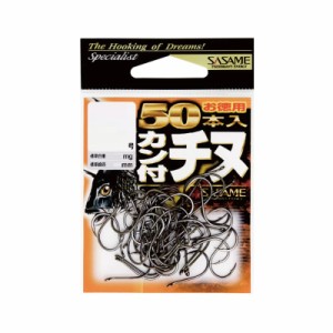 ササメ 05VRT カン付チヌ 徳用50本入 1 (黒)　【釣具 釣り具】