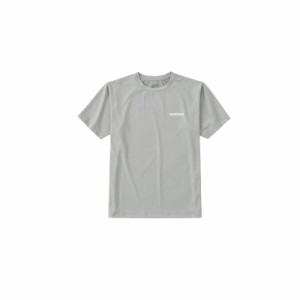 シマノ SH-005V グラフィック 速乾 Tシャツ WS グレー　【釣具 釣り具】