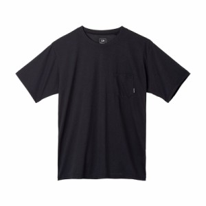 ダイワ DE-9422 ショートスリーブポケットTシャツ ブラック L　【釣具 釣り具】