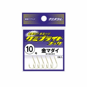 ルミカ A25302 ケミブライトフック 10号 金マダイ　【釣具 釣り具】