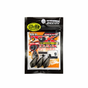 カツイチ DS-9 テキダンシンカー 3.5g ガンブラック　【釣具 釣り具】