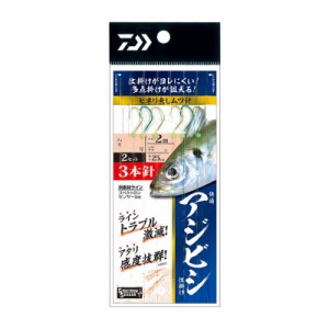 ダイワ 快適アジビシ仕掛け3本針 ムツ10号1.75号