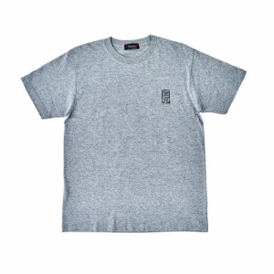 がまかつ GM3689 Tシャツ(魚の漢字) L グレー　【釣具　釣り具】