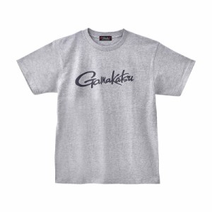 がまかつ GM3711 Tシャツ(筆記体ロゴ) S グレー