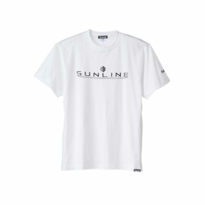 サンライン SUW-15401T コットンTシャツ ホワイト XXL