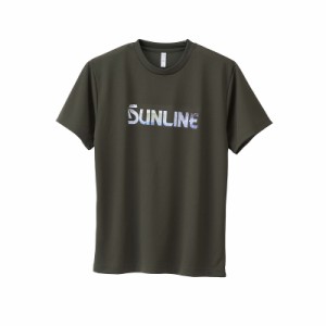 サンライン SUW-15402DT DRY Tシャツ オリーブ M